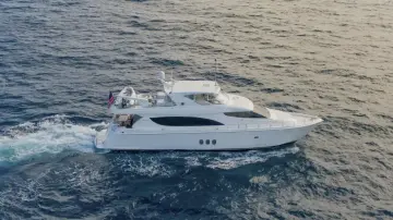 Thumbnail von Hatteras 80 Enclosed Bridge Skylounge Gallopin