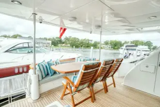 Thumbnail von Hatteras 80 Enclosed Bridge Skylounge MAJESTIK