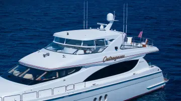 Thumbnail von Hatteras 80 Enclosed Bridge Skylounge Outrageous