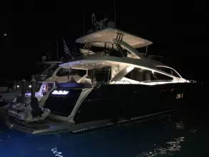 Thumbnail von Sunseeker 86 Yacht Blue Marker