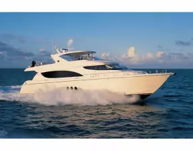 Hatteras 80 Enclosed Bridge Skylounge