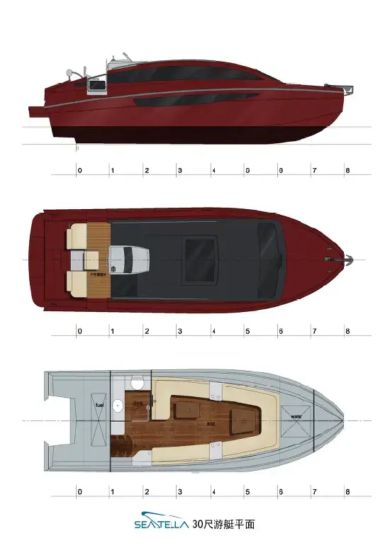 Thumbnail von Acury Tb 9 Taxi Boat