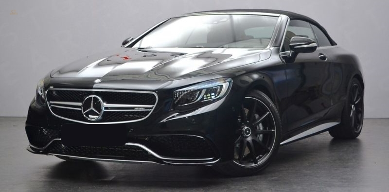 Mercedes-Benz S 63 AMG Cabrio Obsidianschwarz Metallic