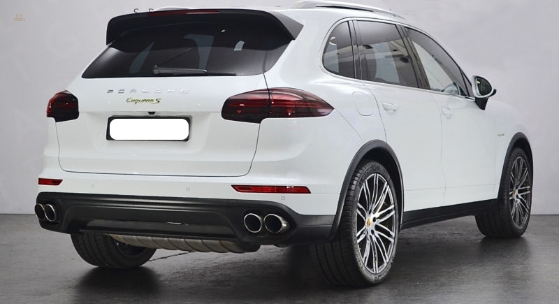 Porsche Cayenne S Weiß Metallic Automatik