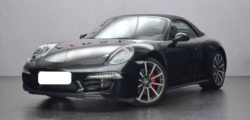 Porsche 911 4S Cabrio Schwarz