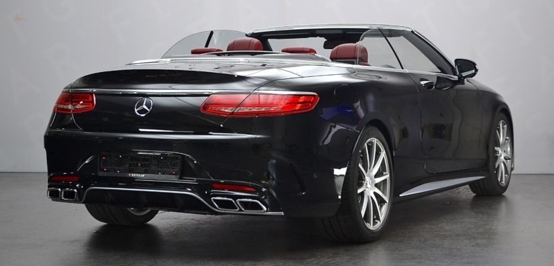 Mercedes-Benz S 63 AMG Cabrio Obsidianschwarz Metallic