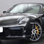 Porsche 911 Turbo S Cabrio Tiefschwarzmetallic