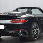 Porsche 911 Turbo S Cabrio Tiefschwarzmetallic