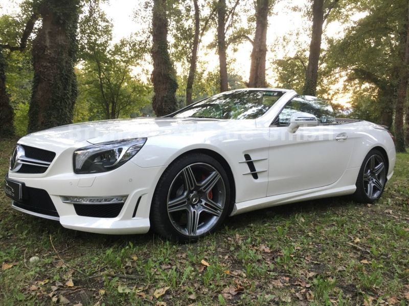 Mercedes-Benz SL 63 AMG Weiß Metallic Automatik