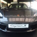 Porsche 718 Cayman S Grau Metallic Automatik