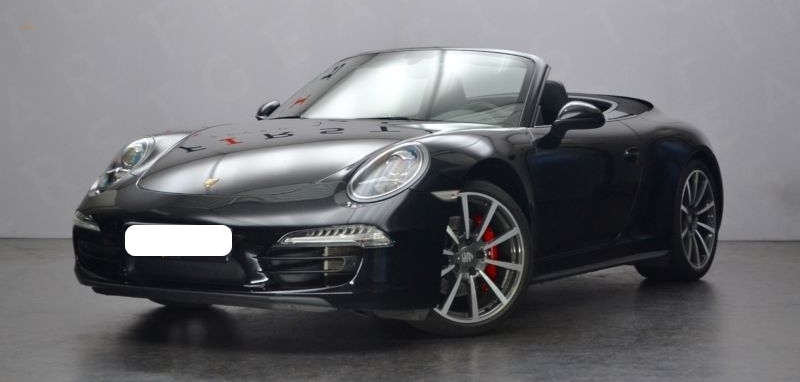 Porsche 911 4S Cabrio Schwarz