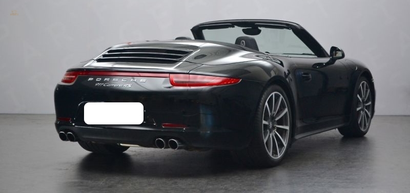 Porsche 911 4S Cabrio Schwarz