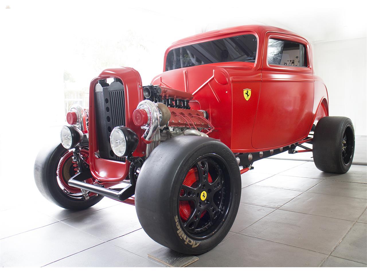 1932 Ford Custom with Ferrari Turbo Engine in West Hollywood, CA