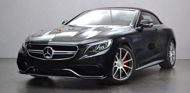 Mercedes-Benz S 63 AMG Cabrio Obsidianschwarz Metallic