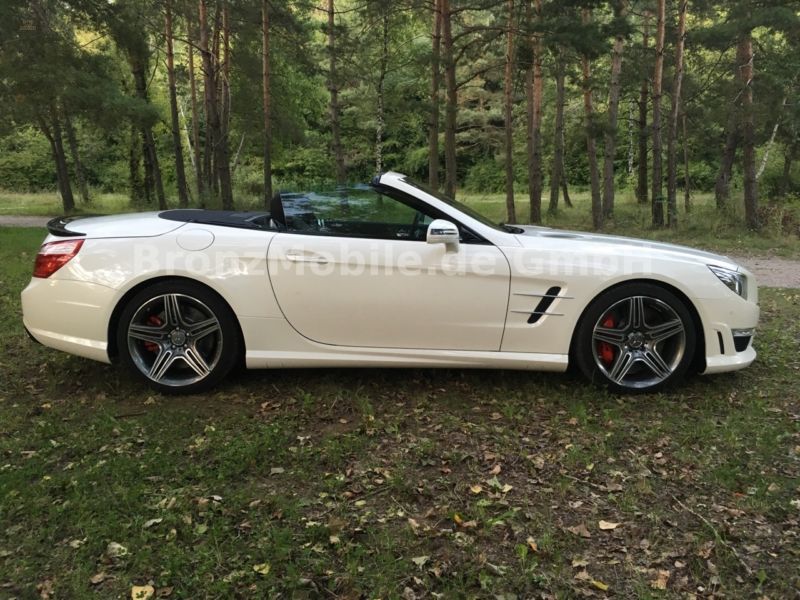 Mercedes-Benz SL 63 AMG Weiß Metallic Automatik