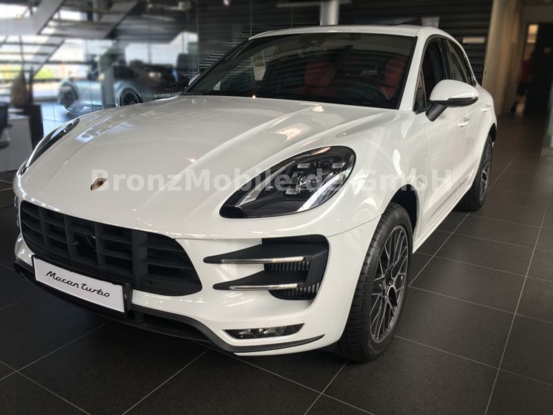 Porsche Macan Turbo Weiß Automatik