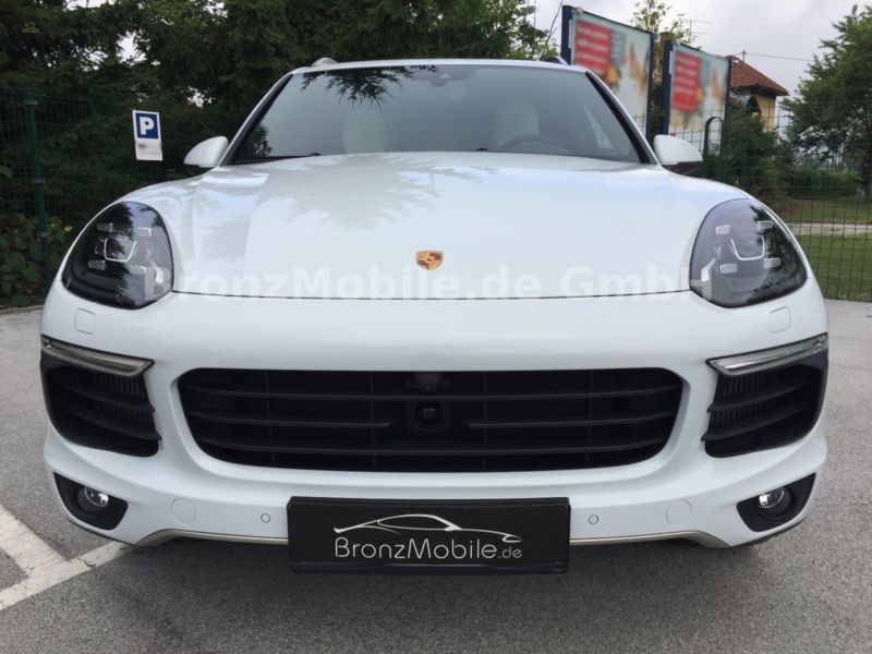 Porsche Cayenne S Diesel Weiß Metallic