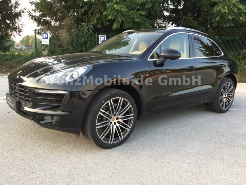 Porsche Macan S Diesel Tiefschwarzmetallic