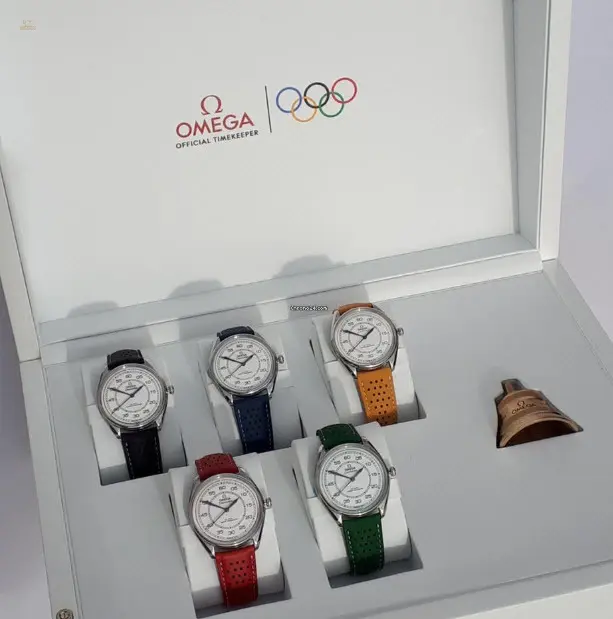 Omega Seamaster Olympic games Limited Edition set 5 Psc Nr60 522.32.40.20.04.001-1