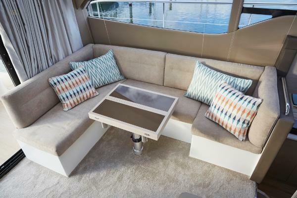 Saloon table and seating