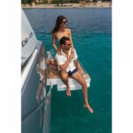 Jeanneau DB 43 inboard - relaxing on the port side terrace